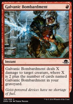 Galvanic Bombardment⁣ - Eldritch Moon⁣ (Common)⁣ [129]