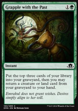 Grapple with the Past⁣ - Eldritch Moon⁣ (Common)⁣ [160]