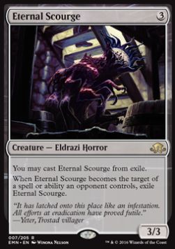 Eternal Scourge⁣ - Eldritch Moon⁣ (Rare)⁣ [7]