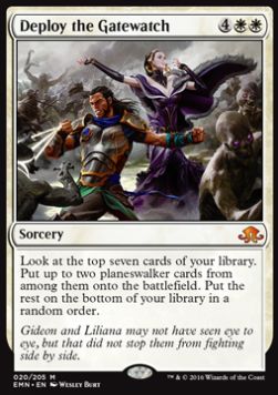 Deploy the Gatewatch⁣ - Eldritch Moon⁣ (Mythic)⁣ [20]