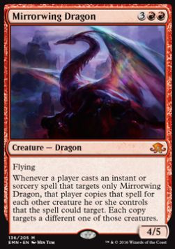 Mirrorwing Dragon⁣ - Eldritch Moon⁣ (Mythic)⁣ [136]
