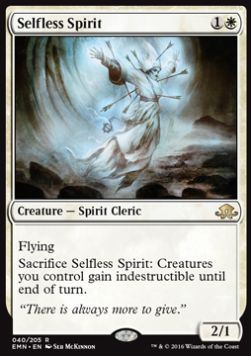 Selfless Spirit⁣ - Eldritch Moon⁣ (Rare)⁣ [40]