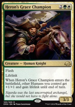 Heron's Grace Champion⁣ - Eldritch Moon⁣ (Rare)⁣ [185]