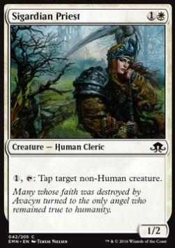Sigardian Priest⁣ - Eldritch Moon⁣ (Common)⁣ [42]