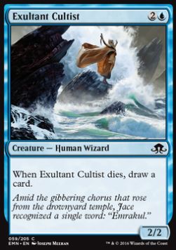 Exultant Cultist⁣ - Eldritch Moon⁣ (Common)⁣ [59]