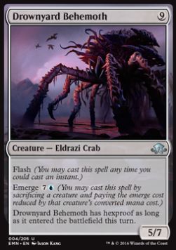 Drownyard Behemoth⁣ - Eldritch Moon⁣ (Uncommon)⁣ [4]