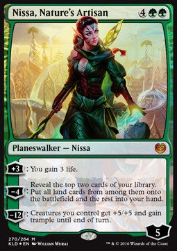 Nissa, Nature's Artisan⁣ - Kaladesh⁣ (Mythic)⁣ [270]