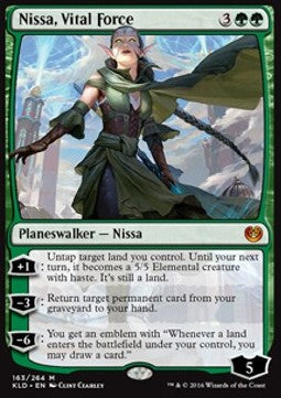 Nissa, Vital Force⁣ - Kaladesh⁣ (Mythic)⁣ [163]