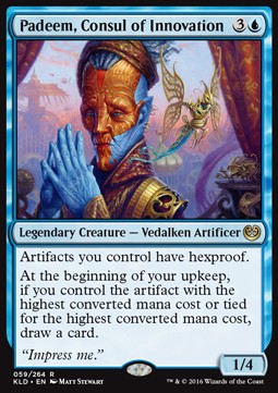 Padeem, Consul of Innovation⁣ - Kaladesh⁣ (Rare)⁣ [59]