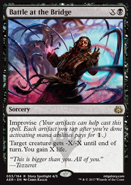 Battle at the Bridge⁣ - Aether Revolt⁣ (Rare)⁣ [53]