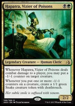 Hapatra, Vizier of Poisons⁣ - Amonkhet⁣ (Rare)⁣ [199]