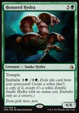 Honored Hydra⁣ - Amonkhet⁣ (Rare)⁣ [172]