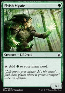 Elvish Mystic⁣ - Commander Anthology⁣ (Common)⁣ [103]