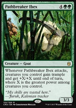 Pathbreaker Ibex⁣ - Commander Anthology⁣ (Rare)⁣ [132]
