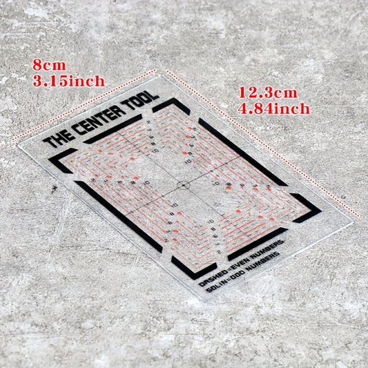 [For Sports TCG Card Grading Tool] Card Grading Tool Kit, Centering Card Tool Ruler For Sports TCG PTCG YuGiOh Card PSA BGS SGC CSG Halloween Christmas Gifts