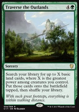 Traverse the Outlands⁣ - Commander 2017⁣ (Rare)⁣ [34]