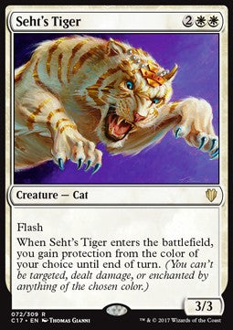 Seht's Tiger⁣ - Commander 2017⁣ (Rare)⁣ [72]