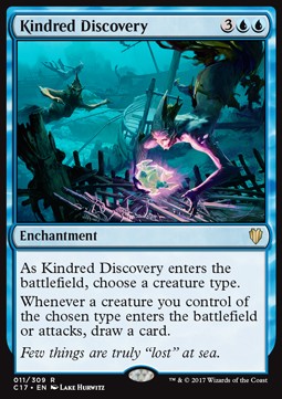 Kindred Discovery⁣ - Commander 2017⁣ (Rare)⁣ [11]