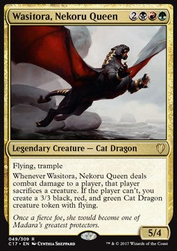 Wasitora, Nekoru Queen⁣ - Commander 2017⁣ (Rare)⁣ [49]