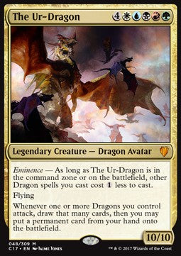 The Ur-Dragon (V.1)⁣ - Commander 2017⁣ (Mythic)⁣ [48]