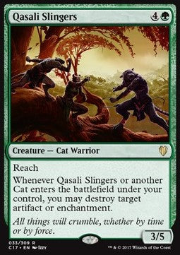 Qasali Slingers⁣ - Commander 2017⁣ (Rare)⁣ [33]