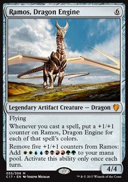 Ramos, Dragon Engine⁣ - Commander 2017⁣ (Mythic)⁣ [55]