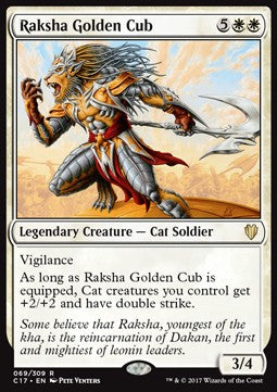 Raksha Golden Cub⁣ - Commander 2017⁣ (Rare)⁣ [69]