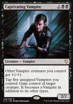 Captivating Vampire⁣ - Commander 2017⁣ (Rare)⁣ [104]