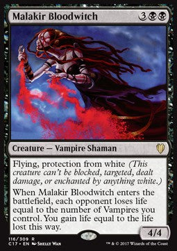 Malakir Bloodwitch⁣ - Commander 2017⁣ (Rare)⁣ [116]