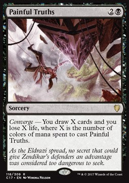 Painful Truths⁣ - Commander 2017⁣ (Rare)⁣ [118]