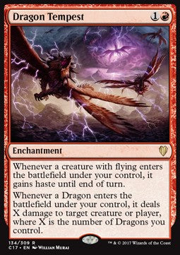 Dragon Tempest⁣ - Commander 2017⁣ (Rare)⁣ [134]