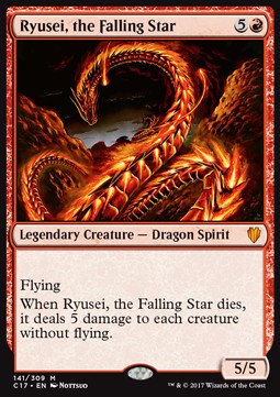 Ryusei, the Falling Star⁣ - Commander 2017⁣ (Mythic)⁣ [141]