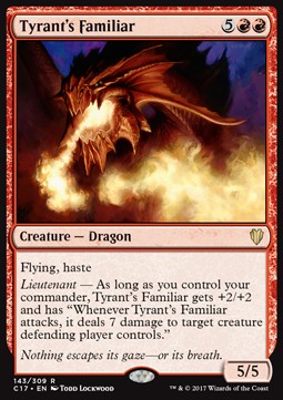 Tyrant's Familiar⁣ - Commander 2017⁣ (Rare)⁣ [143]