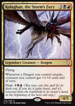 Kolaghan, the Storm's Fury⁣ - Commander 2017⁣ (Rare)⁣ [176]