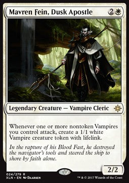 Mavren Fein, Dusk Apostle⁣ - Ixalan⁣ (Rare)⁣ [24]