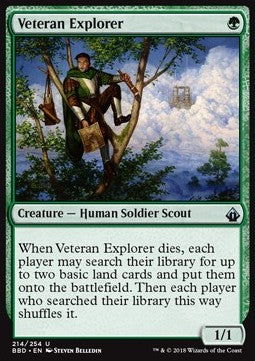 Veteran Explorer⁣ - Battlebond⁣ (Uncommon)⁣ [214]