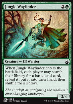Jungle Wayfinder⁣ - Battlebond⁣ (Common)⁣ [72]