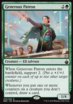 Generous Patron⁣ - Battlebond⁣ (Rare)⁣ [70]