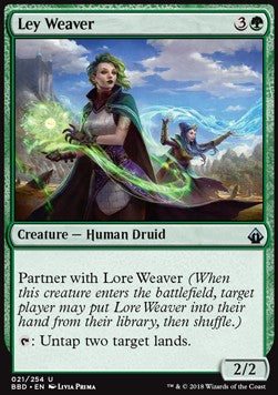 Ley Weaver⁣ - Battlebond⁣ (Uncommon)⁣ [21]