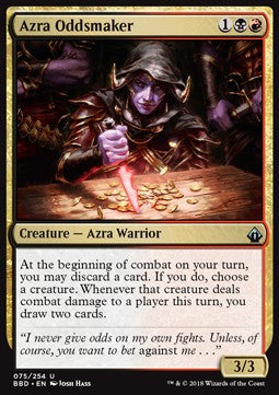 Azra Oddsmaker⁣ - Battlebond⁣ (Uncommon)⁣ [75]