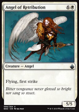 Angel of Retribution⁣ - Battlebond⁣ (Uncommon)⁣ [86]