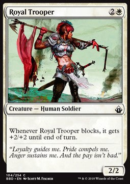Royal Trooper⁣ - Battlebond⁣ (Common)⁣ [104]