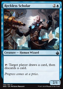 Reckless Scholar⁣ - Battlebond⁣ (Uncommon)⁣ [130]