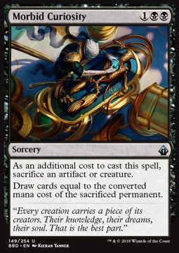 Morbid Curiosity⁣ - Battlebond⁣ (Uncommon)⁣ [149]