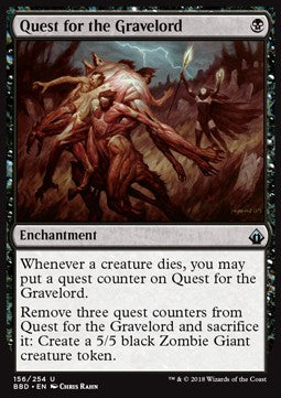 Quest for the Gravelord⁣ - Battlebond⁣ (Uncommon)⁣ [156]