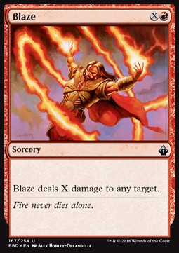 Blaze⁣ - Battlebond⁣ (Uncommon)⁣ [167]