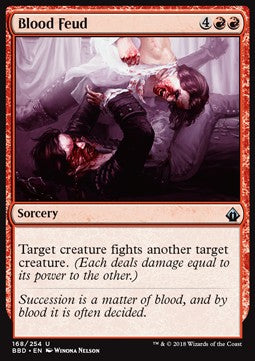 Blood Feud⁣ - Battlebond⁣ (Uncommon)⁣ [168]