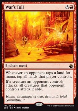 War's Toll⁣ - Battlebond⁣ (Rare)⁣ [187]