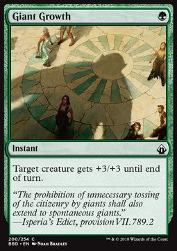 Giant Growth⁣ - Battlebond⁣ (Common)⁣ [200]