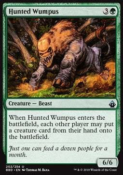 Hunted Wumpus⁣ - Battlebond⁣ (Uncommon)⁣ [202]